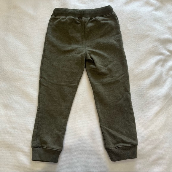 Carter's Sweatpants (4T) Sweatshirt (5T) Army Green - Picture 7 of 9
